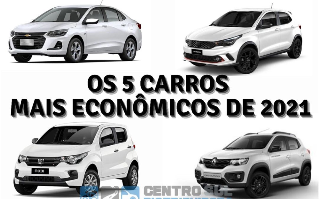 Carros mais econômicos de 2021